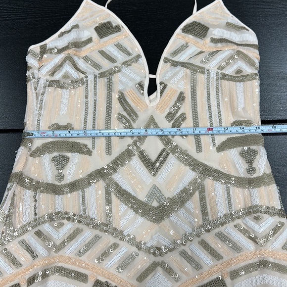 Free People Saylor Harper Sequin Shift Dress - S - Picture 7 of 13